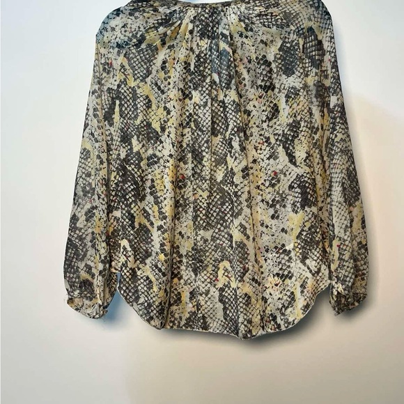 Isabel Marant Women's Snake Print Blouse - Picture 6 of 9